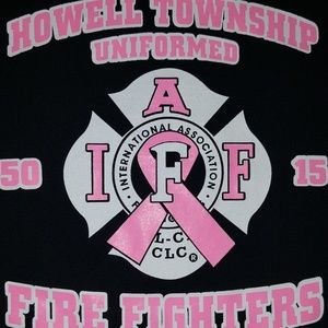 SOLD XL Gildan T-shirt Fire fighters for a Cure